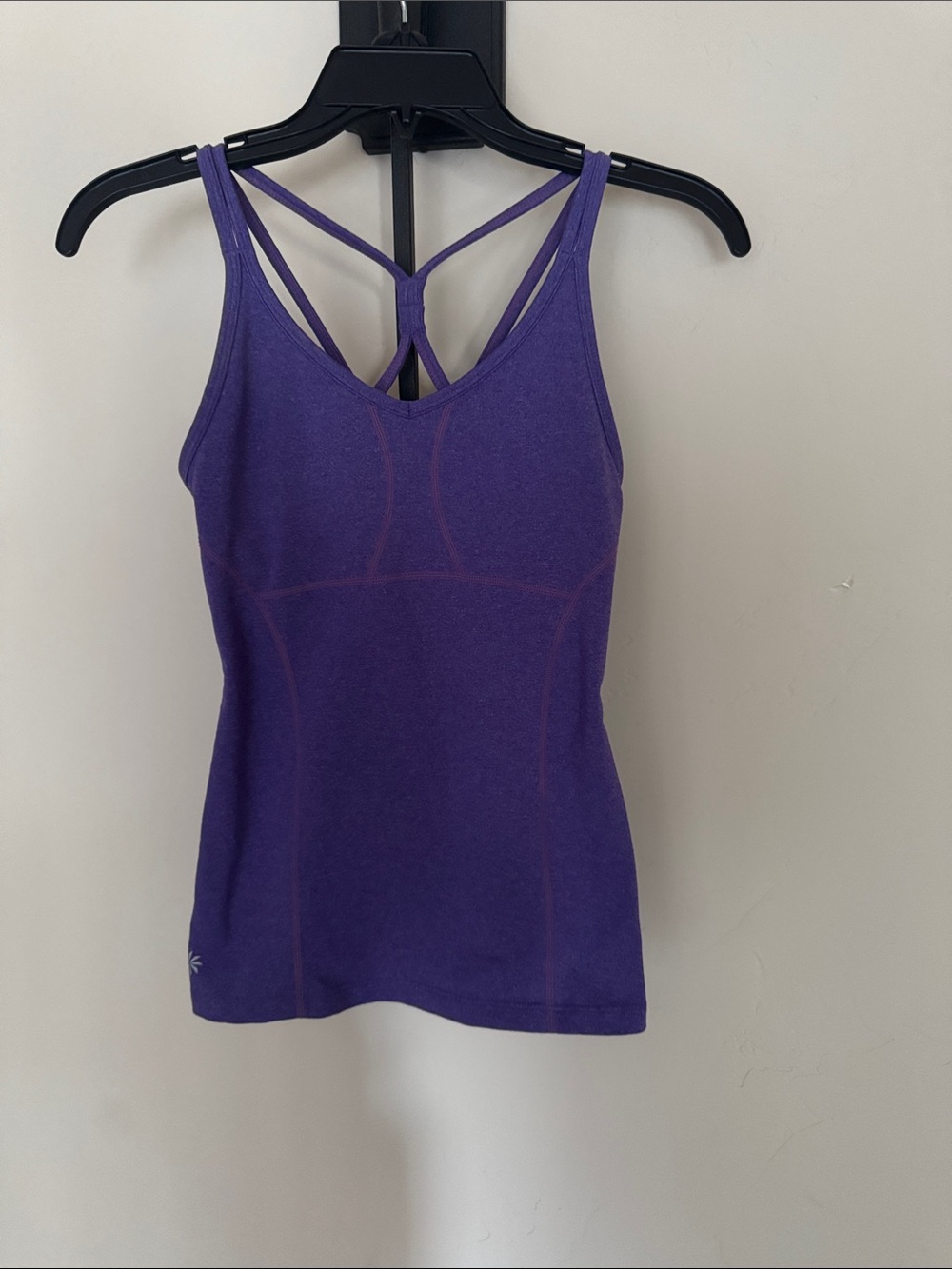 Athleta Purple Double-Strap Performance Tank